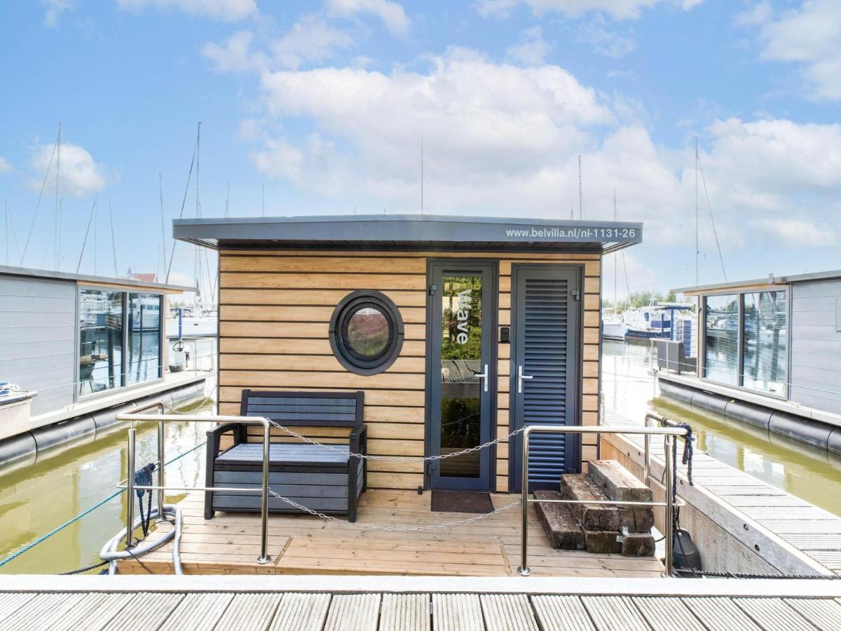 Comfortable Houseboat In Volendam Marina Zewnętrze zdjęcie
